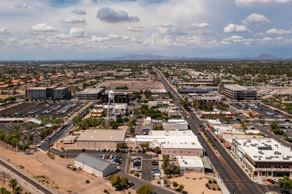 The town of Gilbert, Arizona
