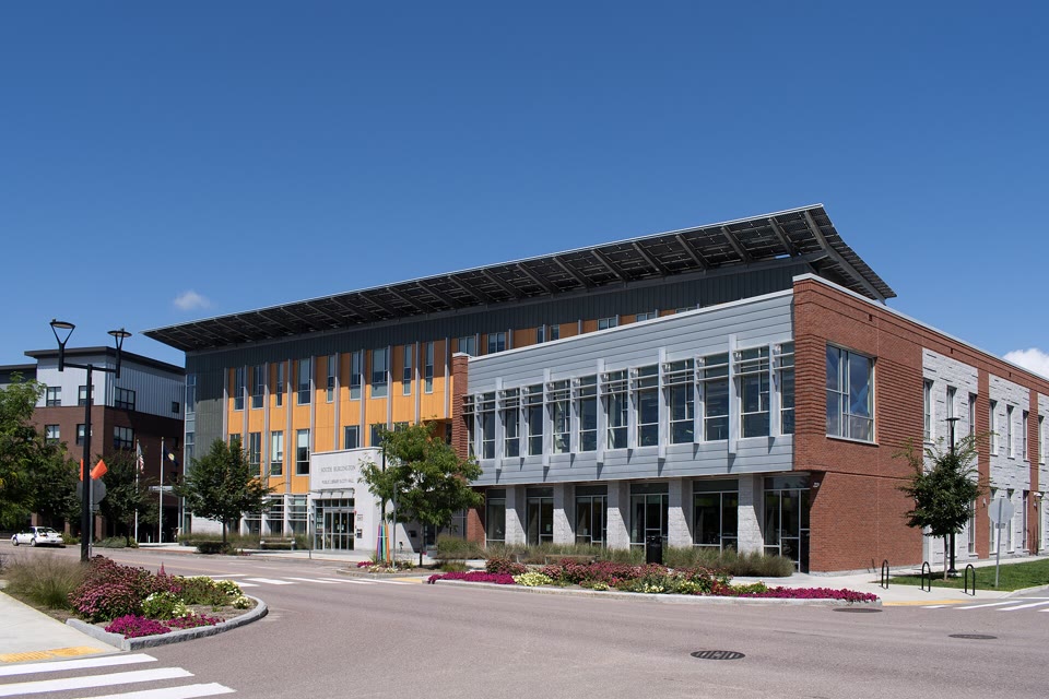 South Burlington City Hall, Public Library, and Senior Center at 180 Market Street